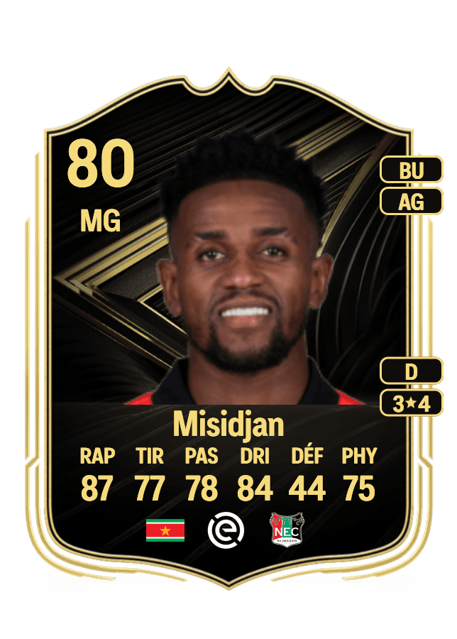 Virgil Misidjan card