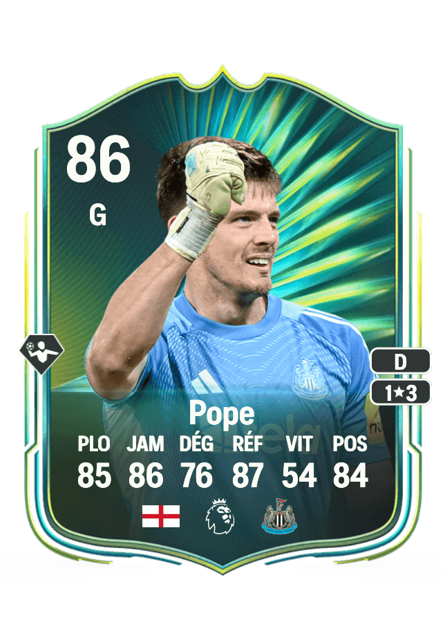 Nick Pope card