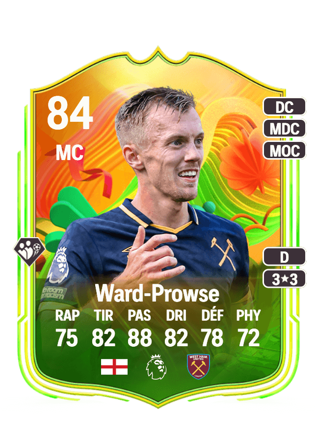 James Ward-Prowse card
