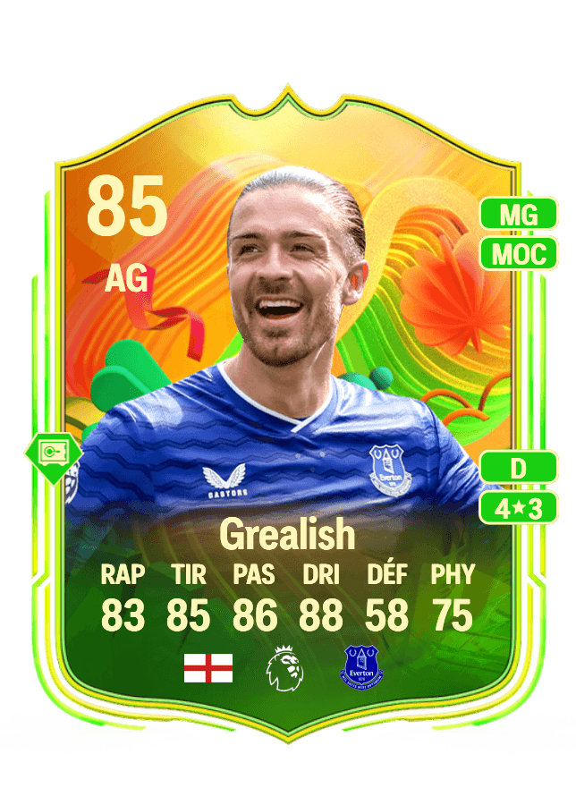 Jack Grealish card