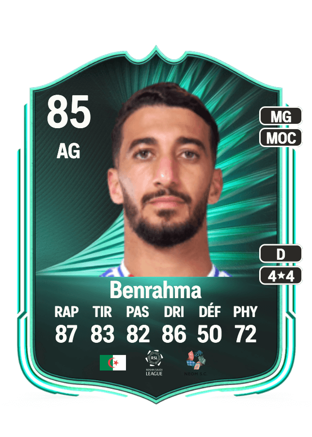 Saïd Benrahma card
