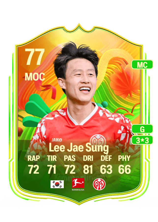 Lee Jae Sung card