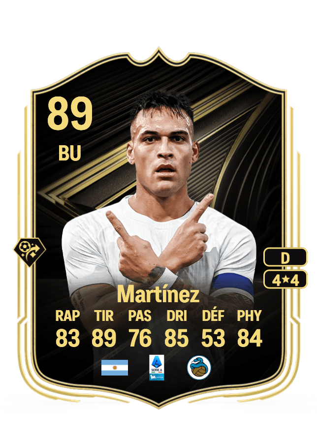 Lautaro Martínez card