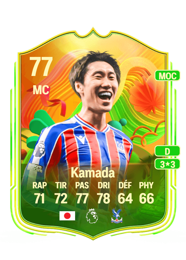 Daichi Kamada card