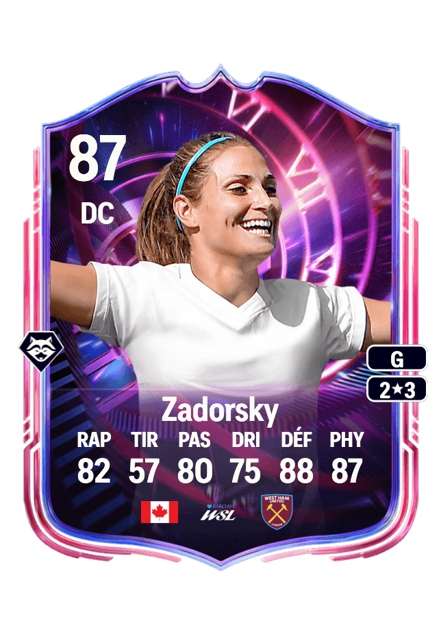 Shelina Zadorsky card