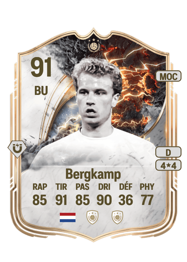 Dennis Bergkamp card