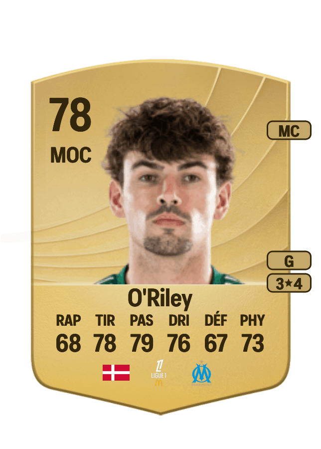 Matt O'Riley card
