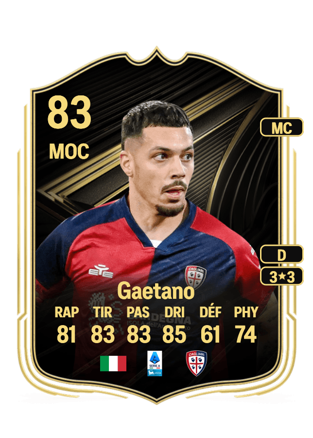 Gianluca Gaetano card