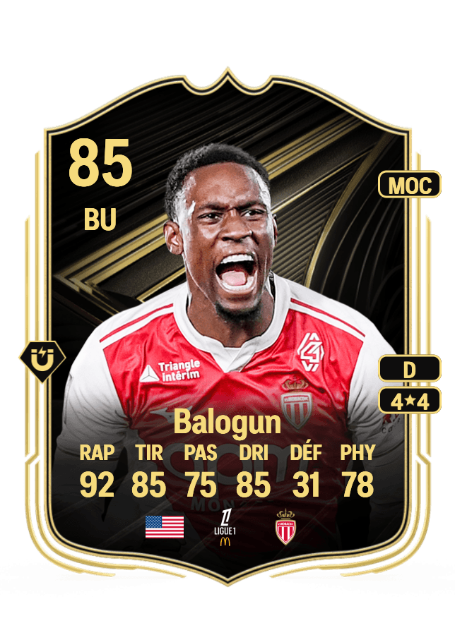 Folarin Balogun card