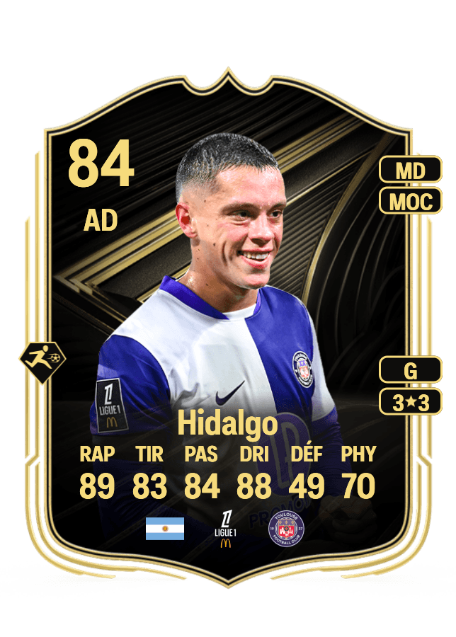 Santiago Hidalgo card