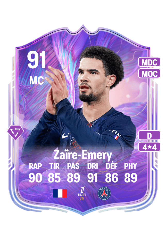 Warren Zaïre-Emery card