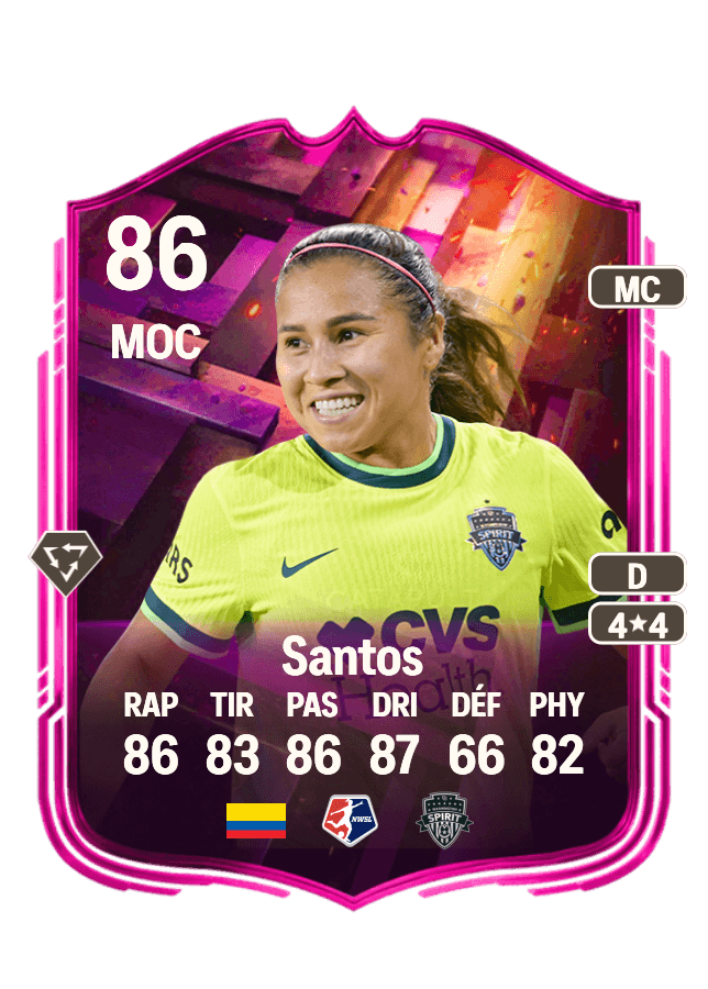 Leicy Santos card