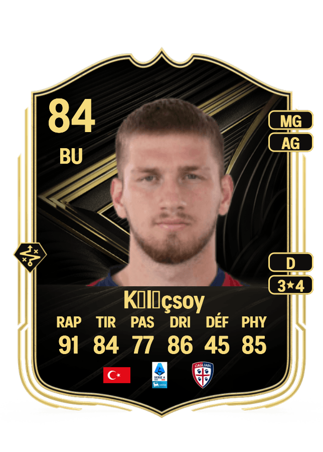 Semih Kılıçsoy card