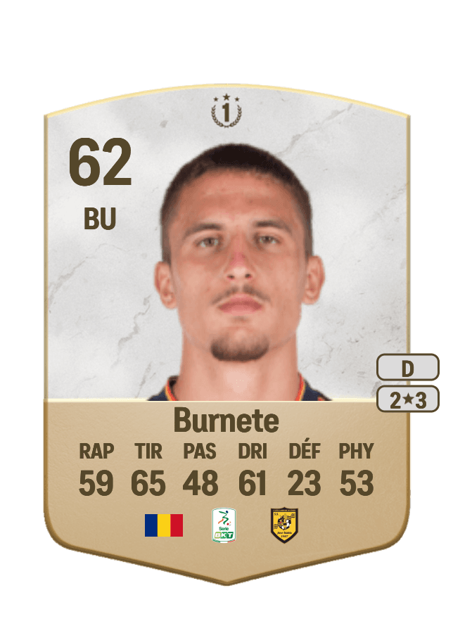 Rares Burnete card