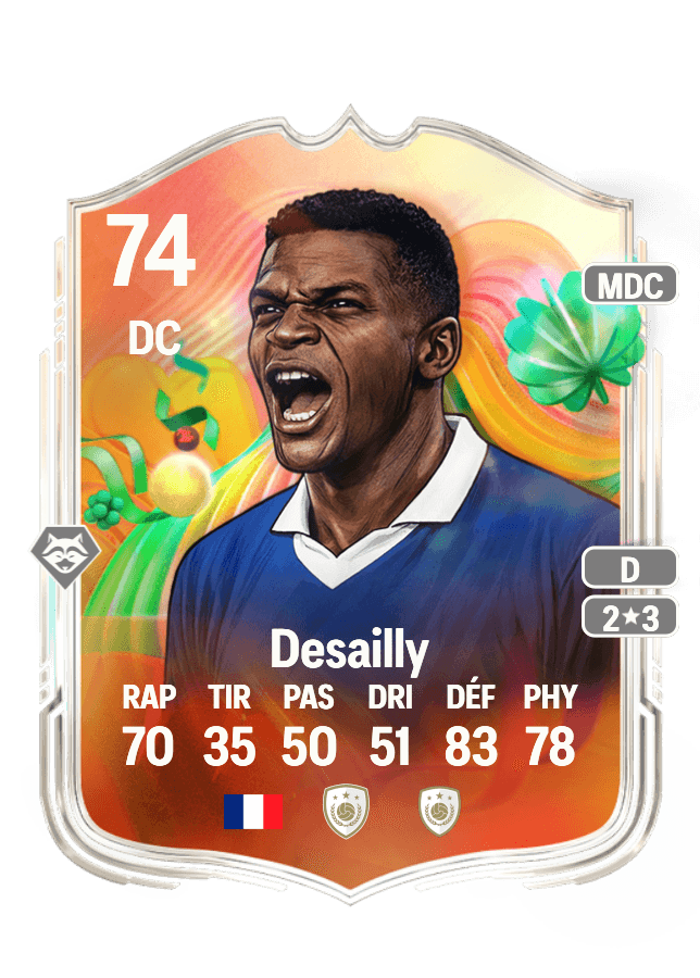 Marcel Desailly card