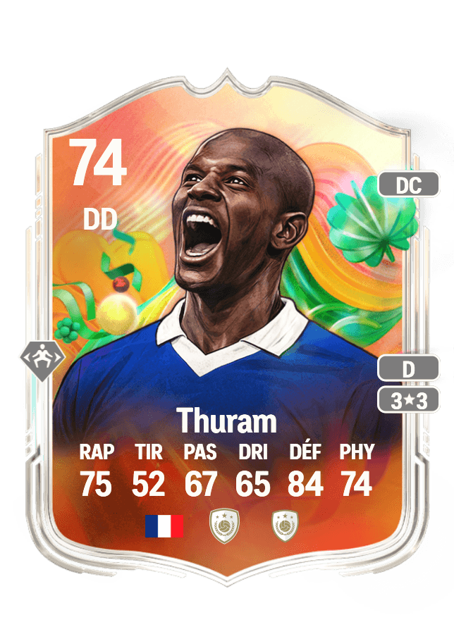 Lilian Thuram card