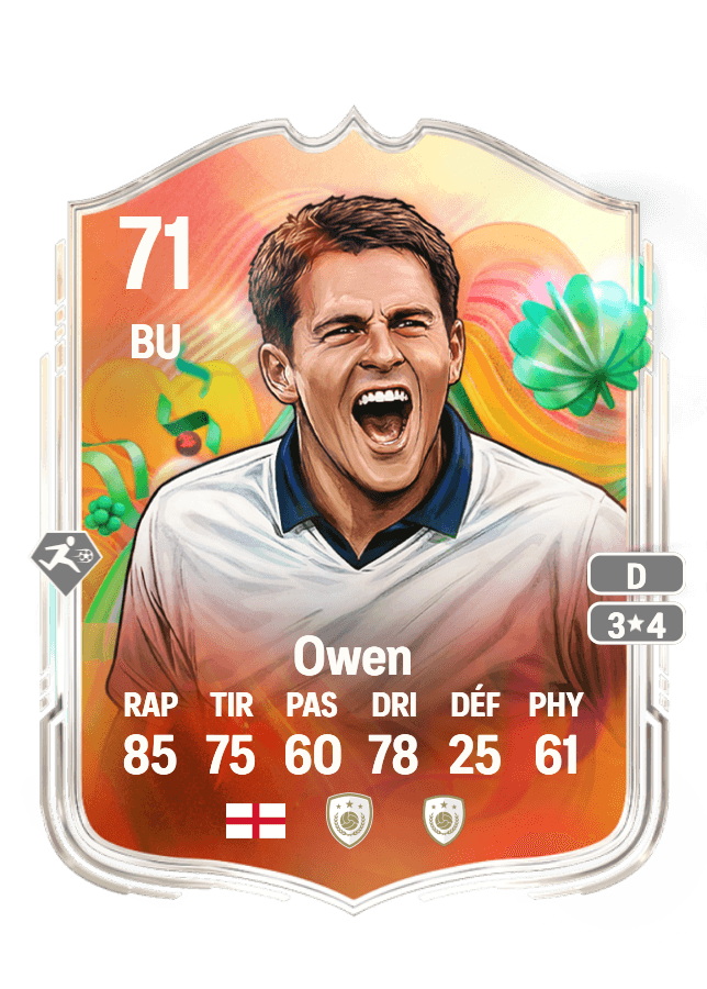 Michael Owen card