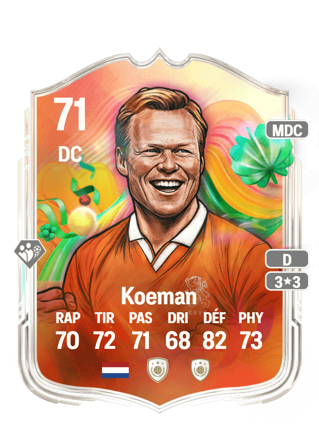 Ronald Koeman card