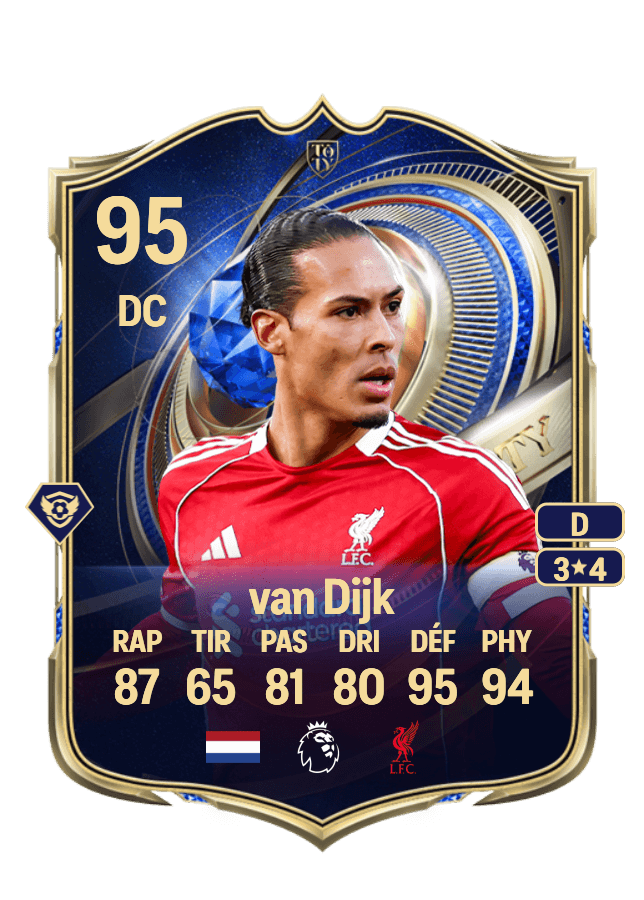 Virgil van Dijk card