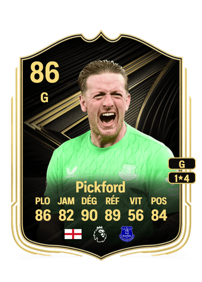 Jordan Pickford card