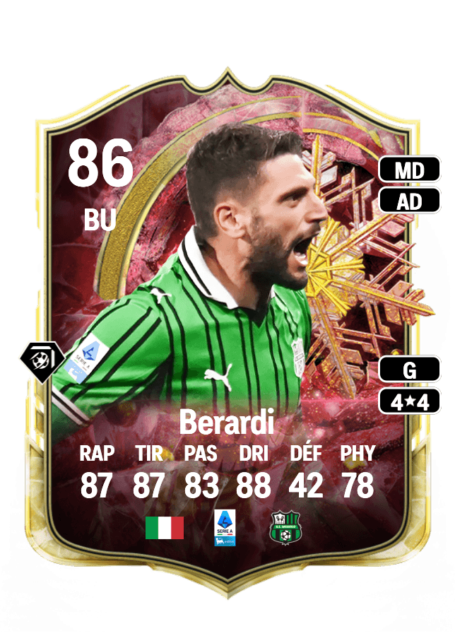 Domenico Berardi card