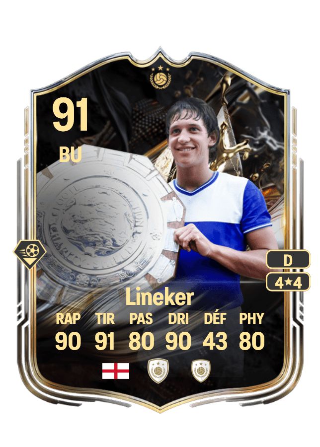 Gary Lineker card