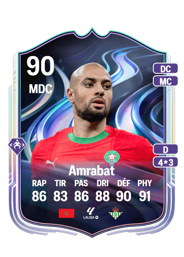 Sofyan Amrabat card