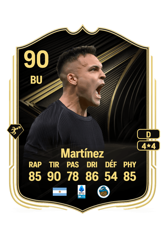 Lautaro Martínez card