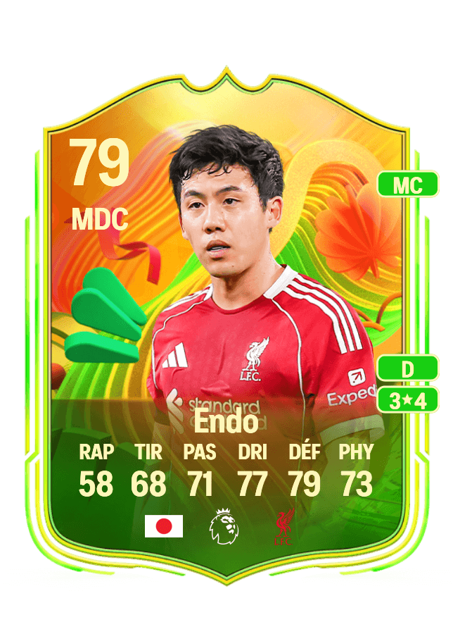 Wataru Endo card