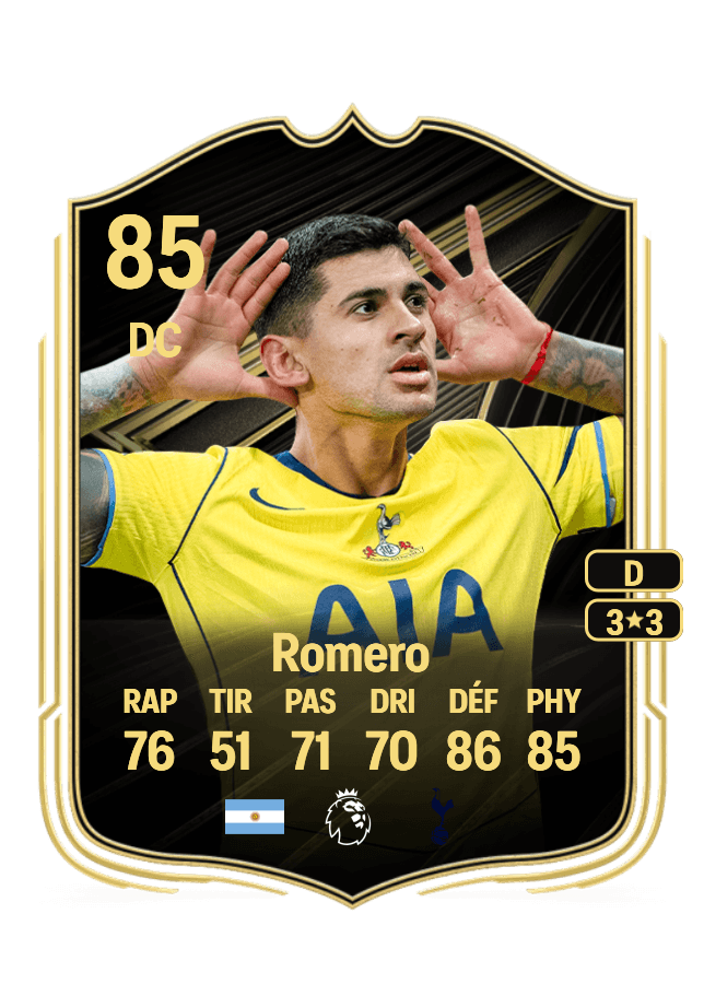 Cristian Romero card