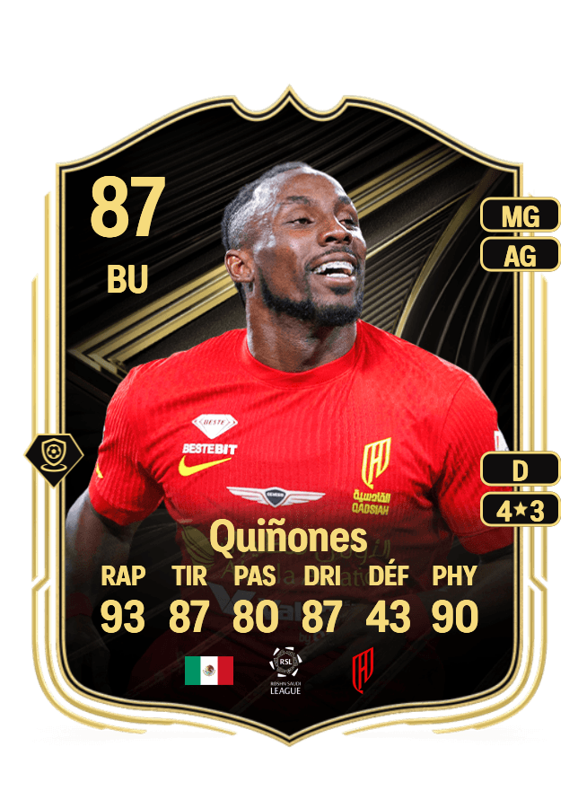 Julian Quiñones card