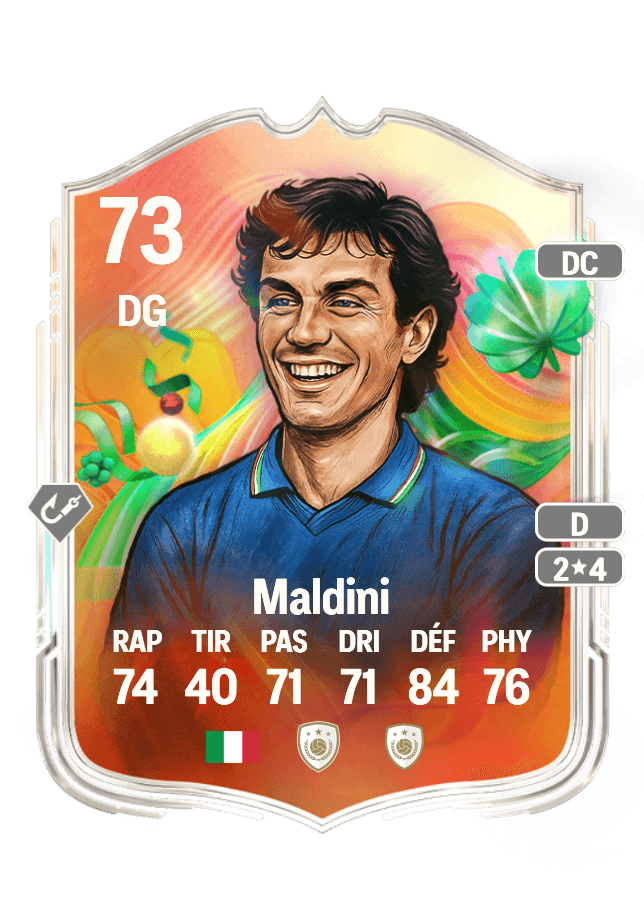 Paolo Maldini card
