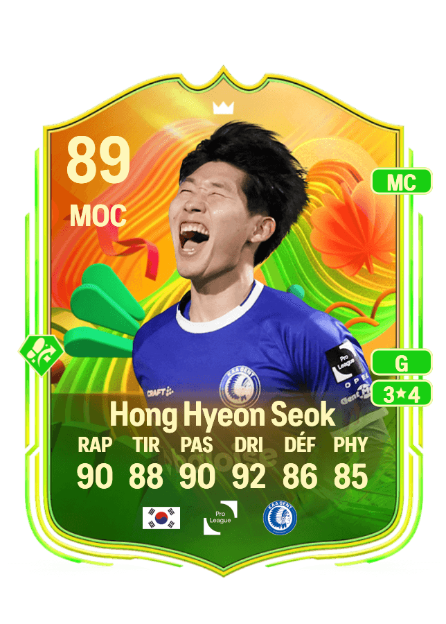 Hong Hyeon Seok card