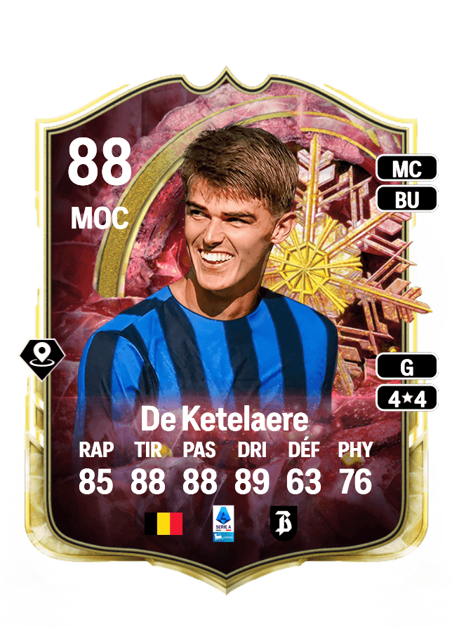 Charles De Ketelaere card