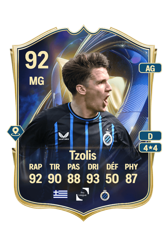 Christos Tzolis card