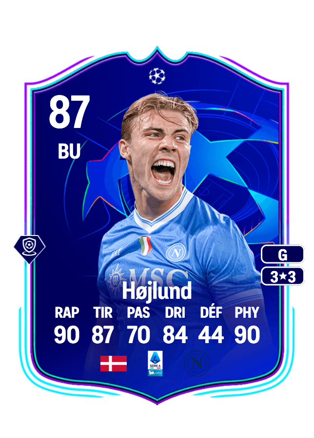 Rasmus Højlund card