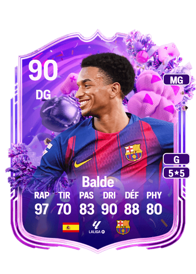 Balde card