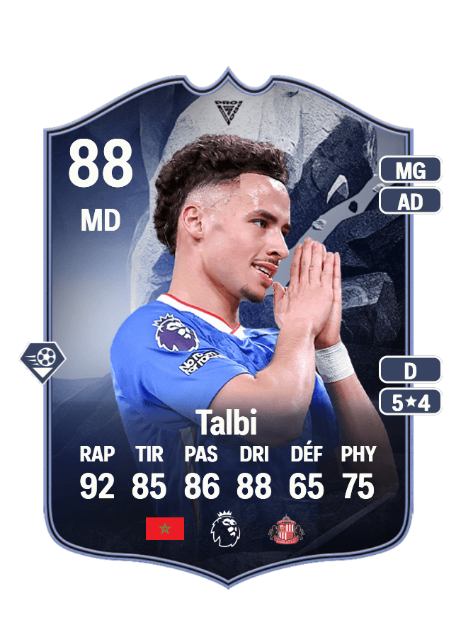 Chemsdine Talbi card