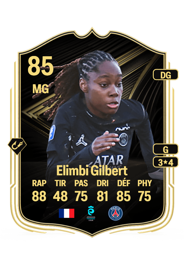 Tara Elimbi Gilbert card