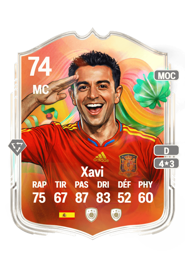 Xavi card