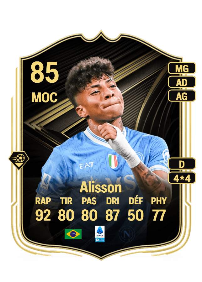 Alisson card