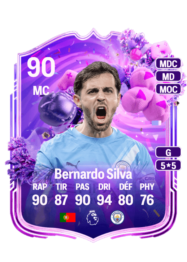 Bernardo Silva card
