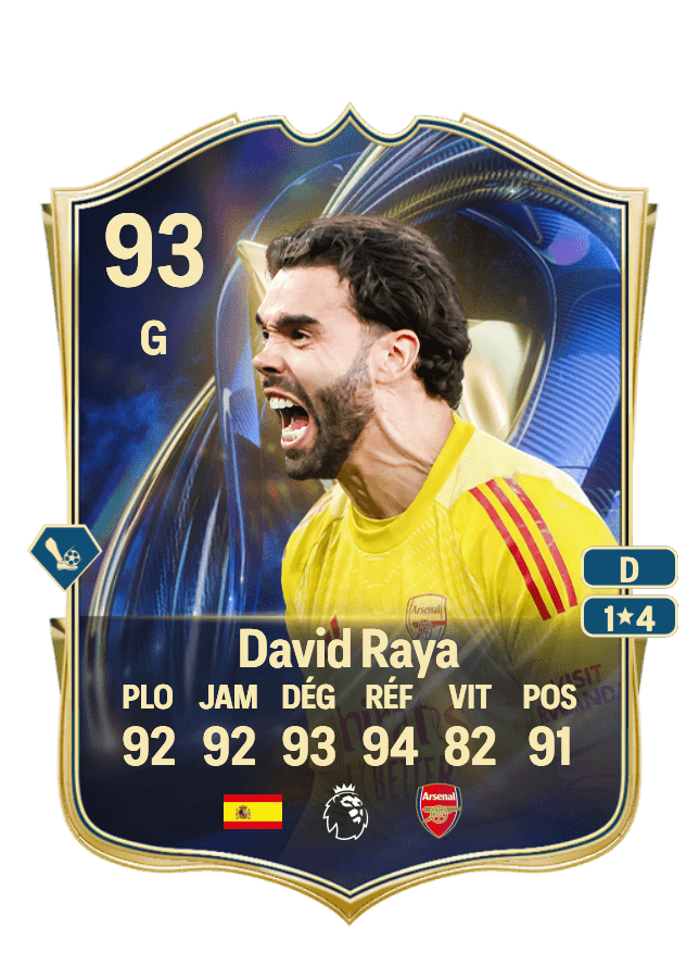 David Raya card