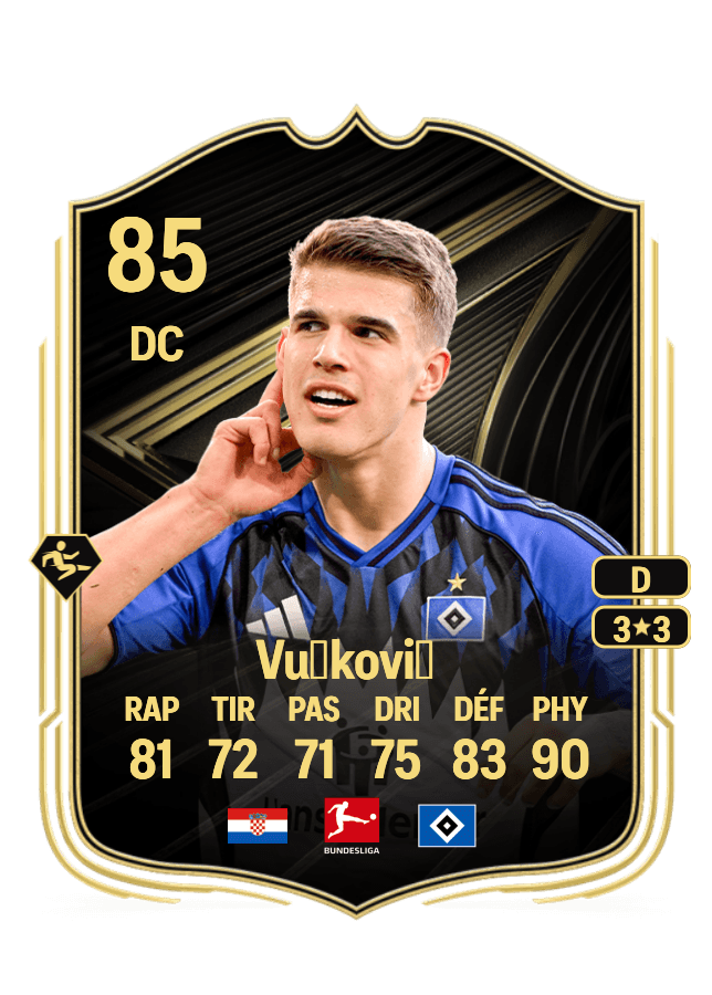 Luka Vušković card