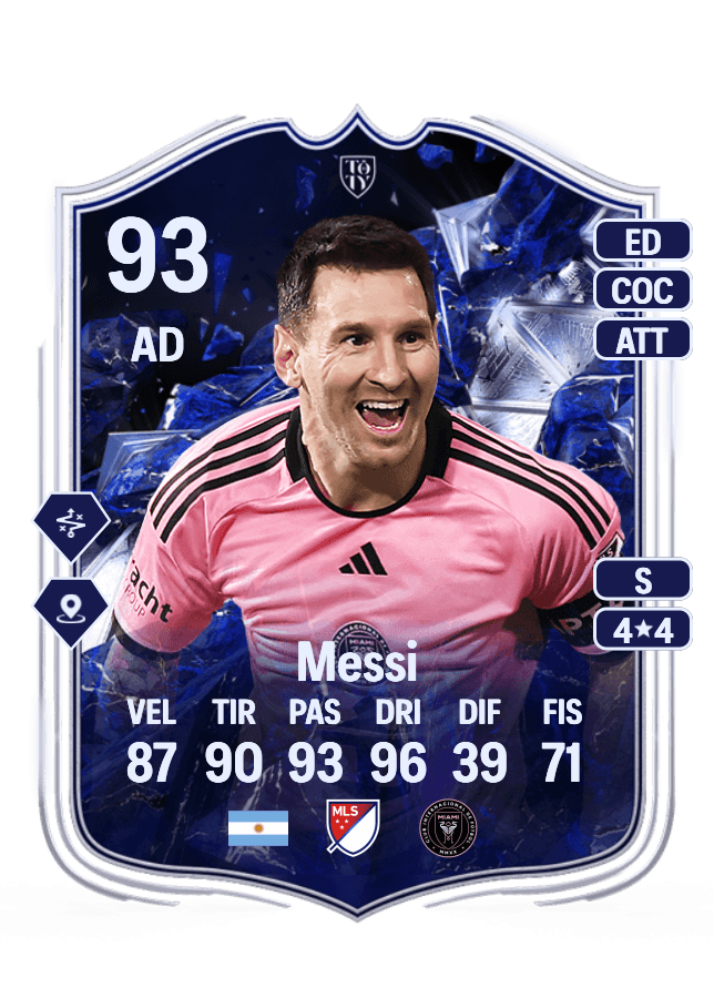 Lionel Messi card
