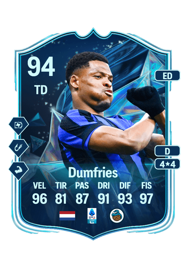 Denzel Dumfries card