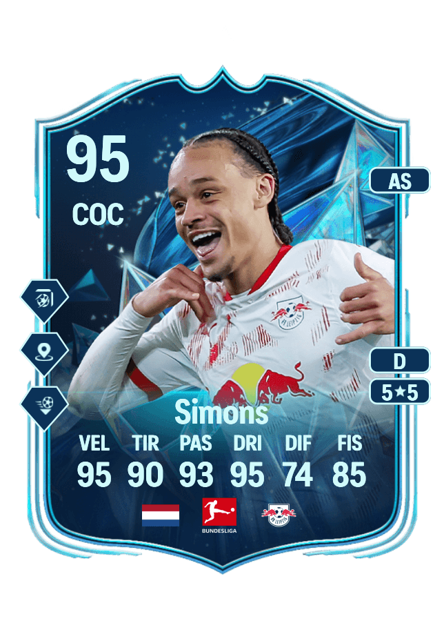 Xavi Simons card