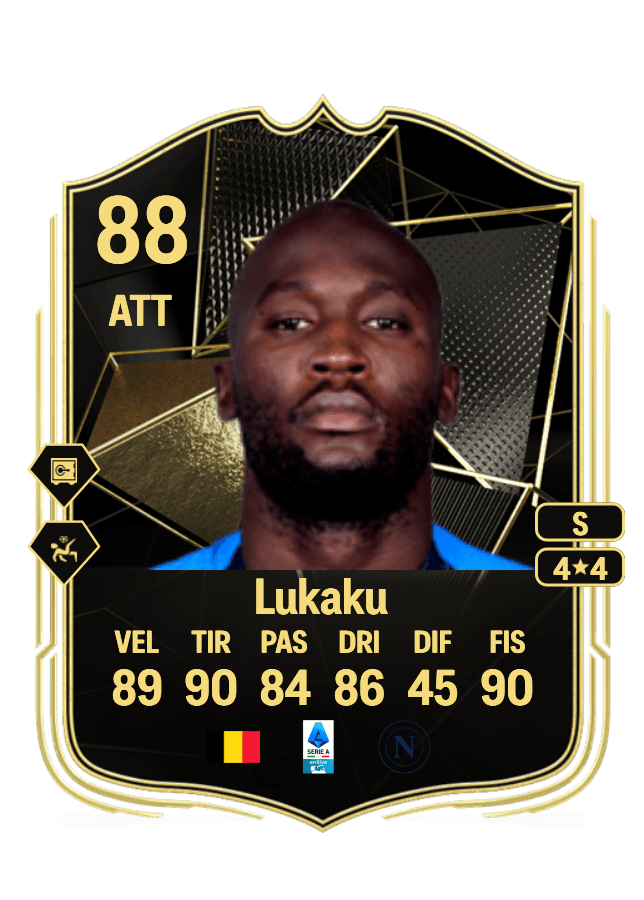 Romelu Lukaku card