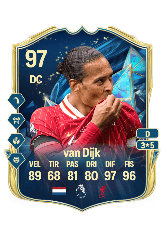 Virgil van Dijk card