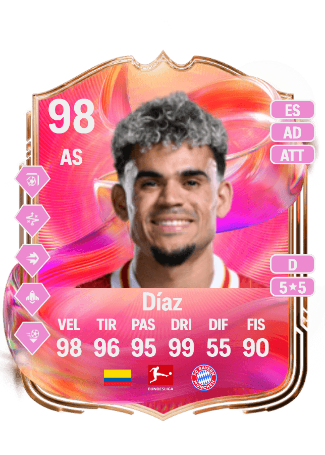 Luis Díaz card